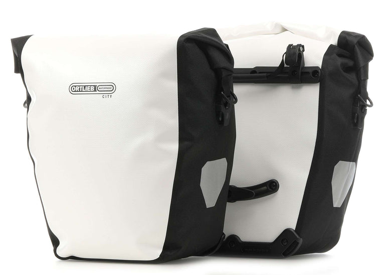 Ortlieb Back-Roller City QL1 Set Luggage bag white/black