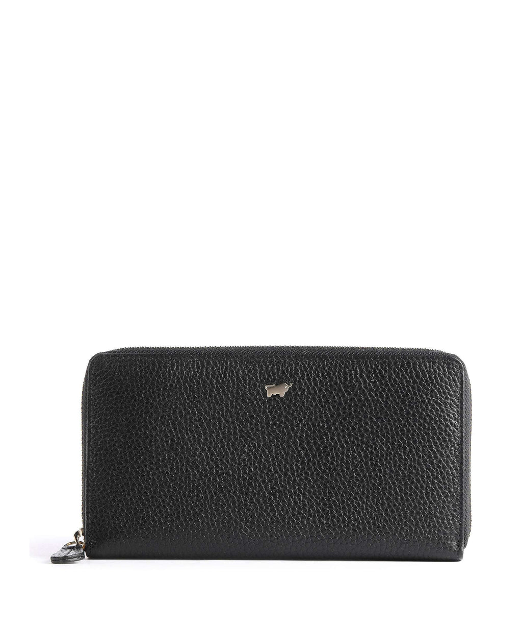 Braun Büffel Asti Wallet schwarz