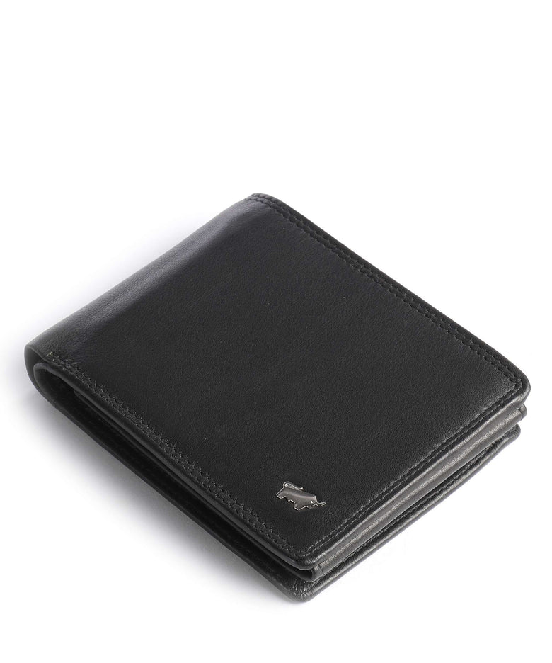 Braun Büffel Golf Edition Wallet schwarz