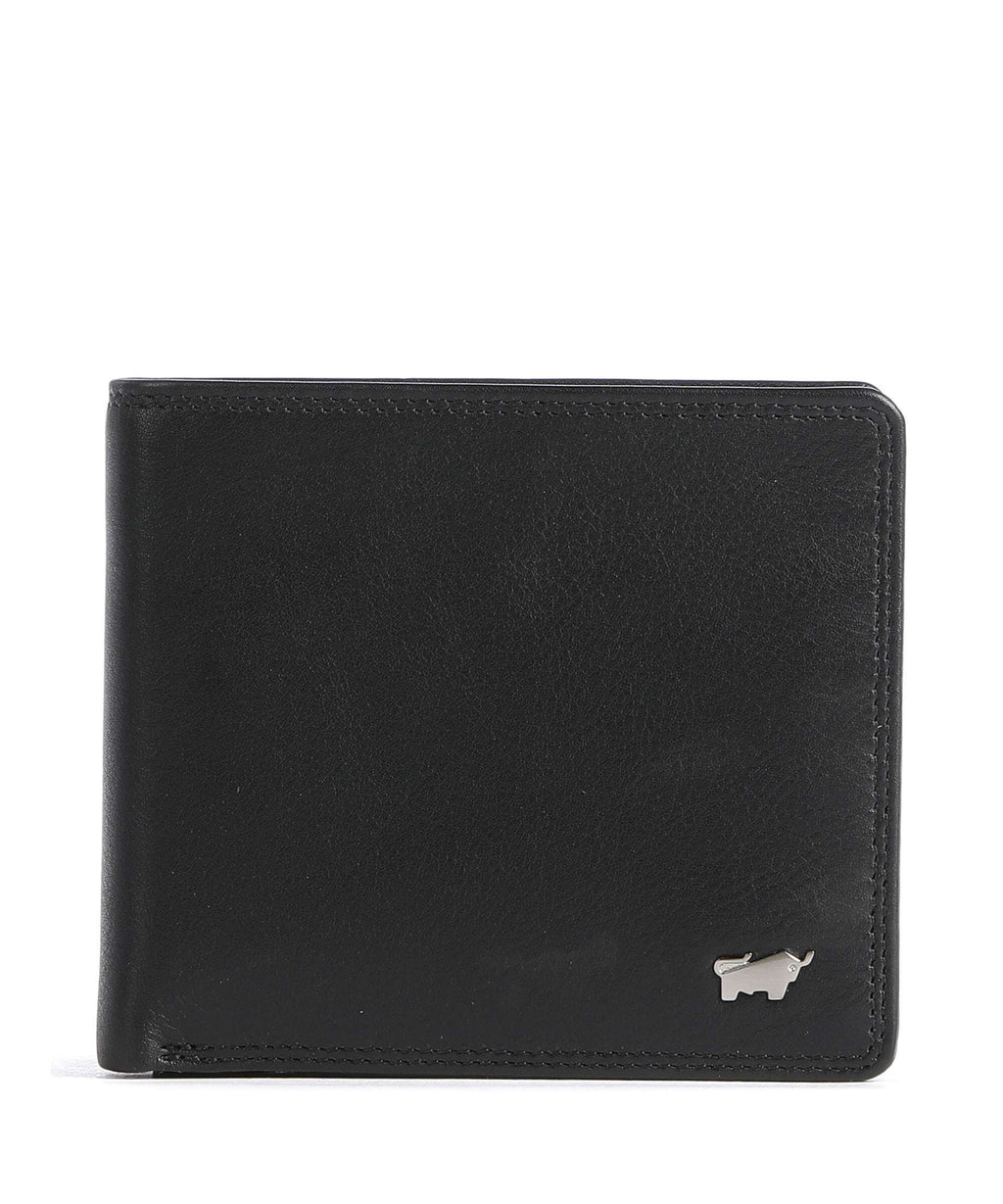 Braun Büffel Golf Secure RFID Wallet schwarz