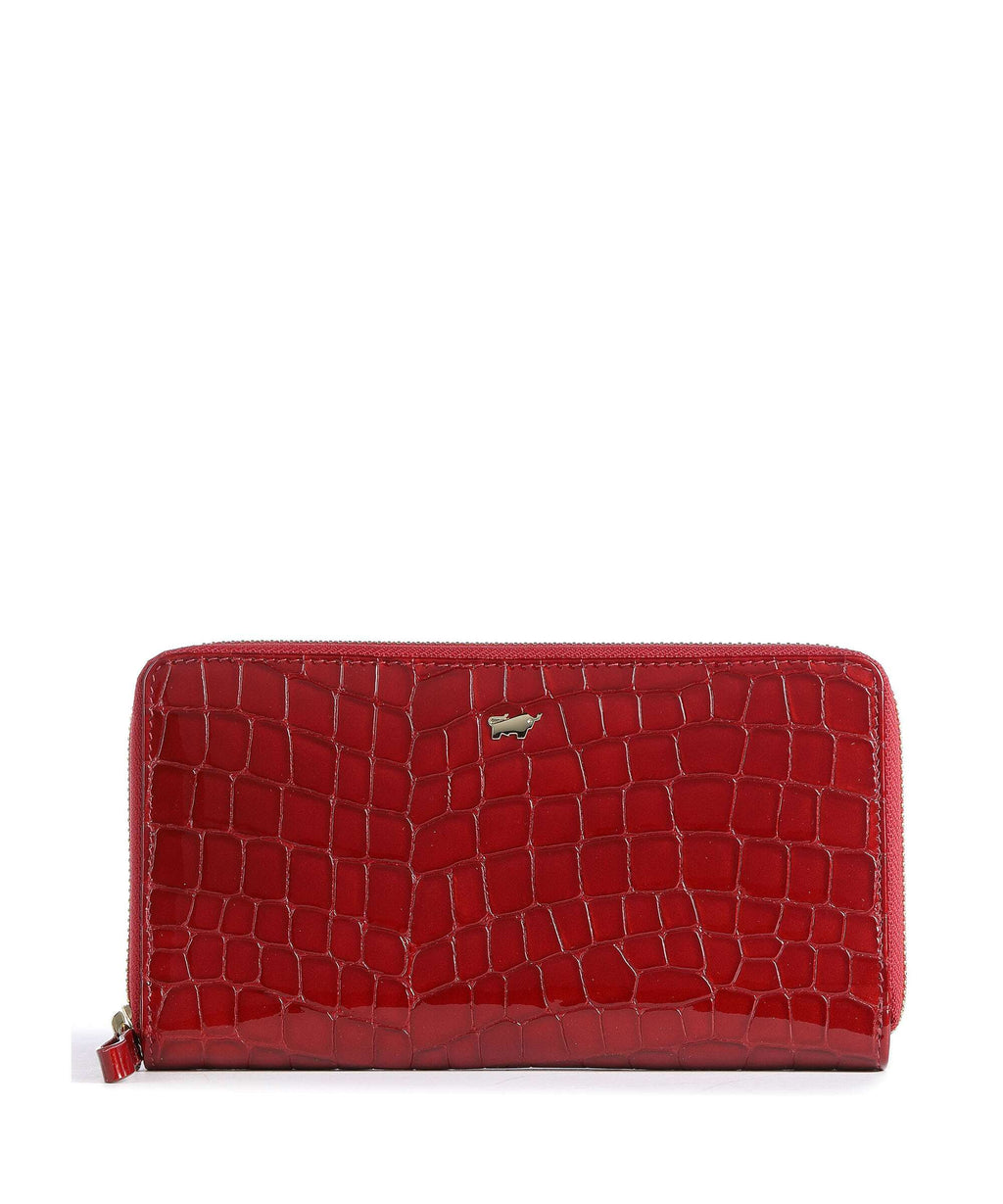 Braun Büffel Verona Wallet rot