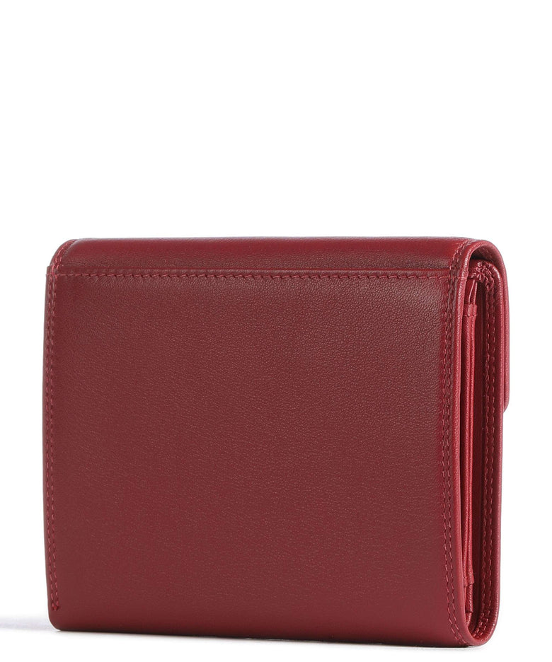 Braun Büffel Golf Secure Wallet rot