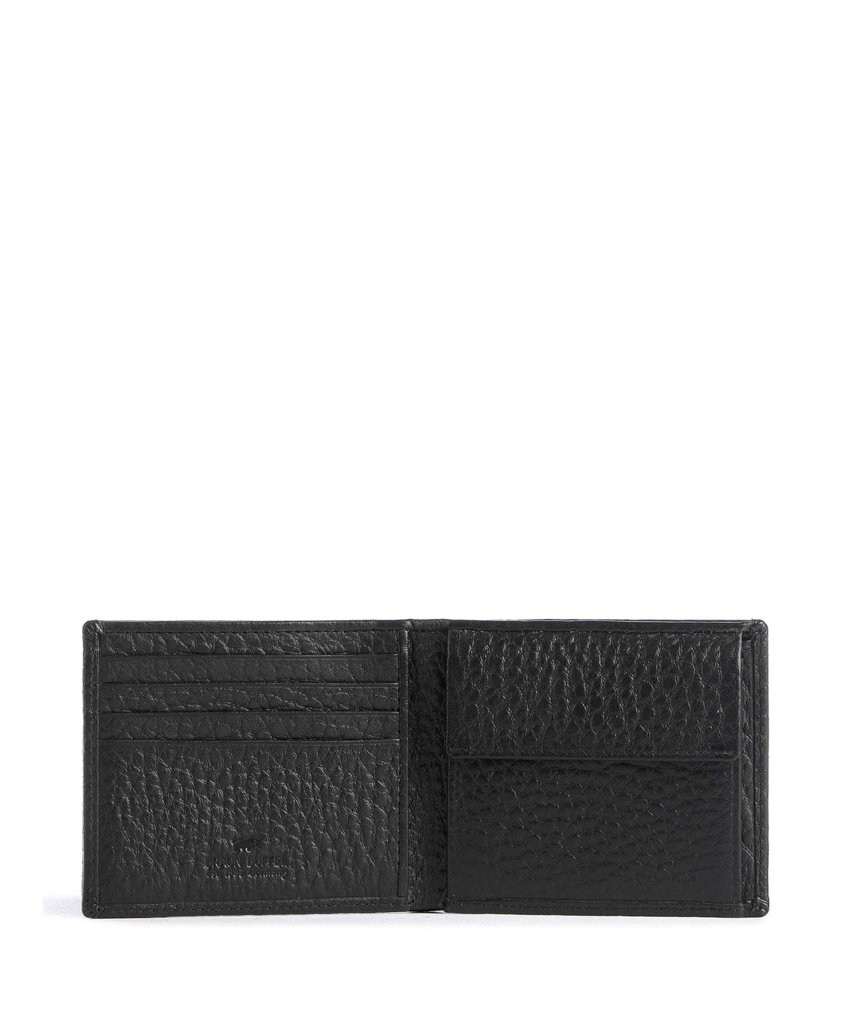 Braun Büffel Yannik Wallet schwarz