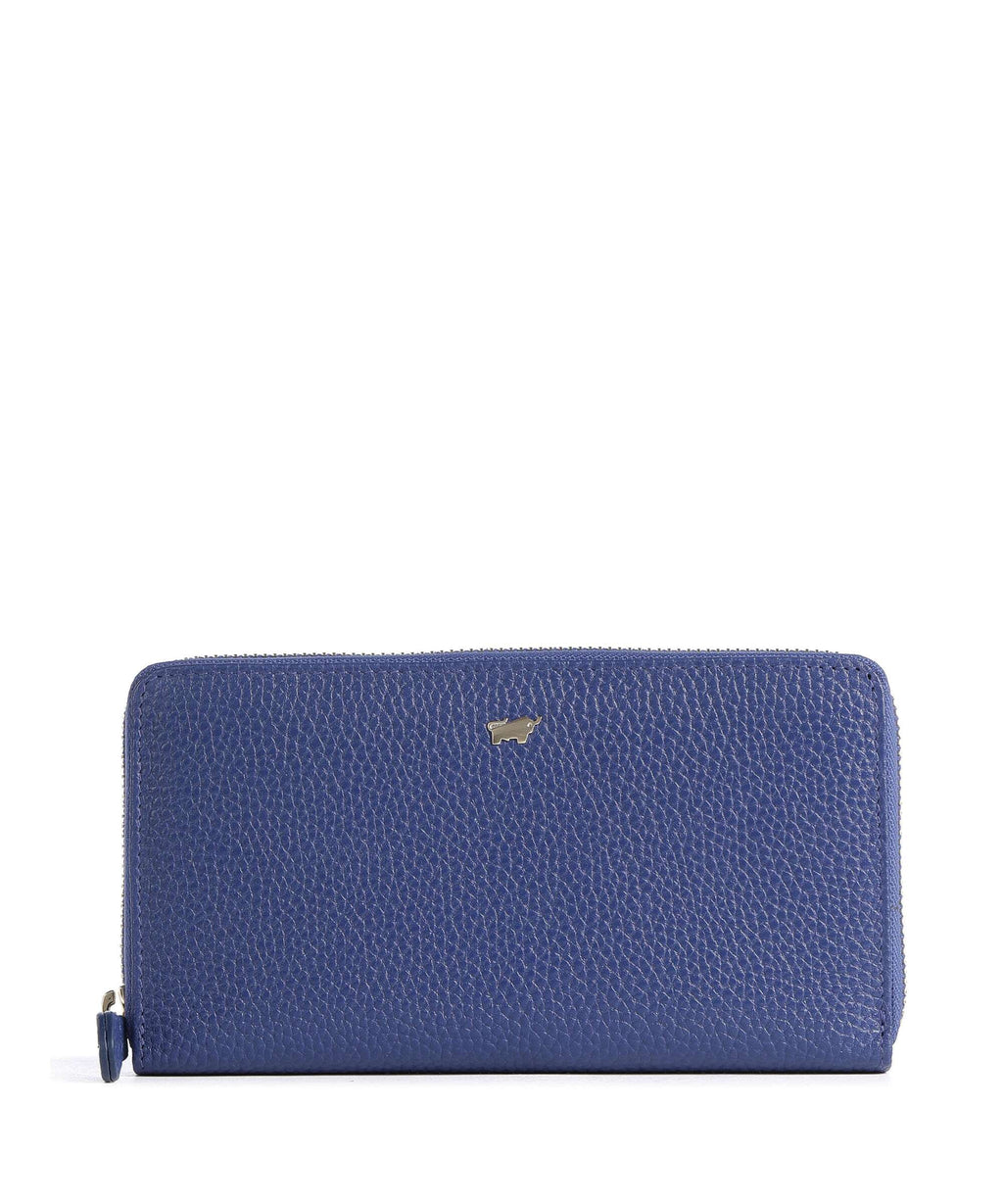 Braun Büffel Asti Wallet nachtblau