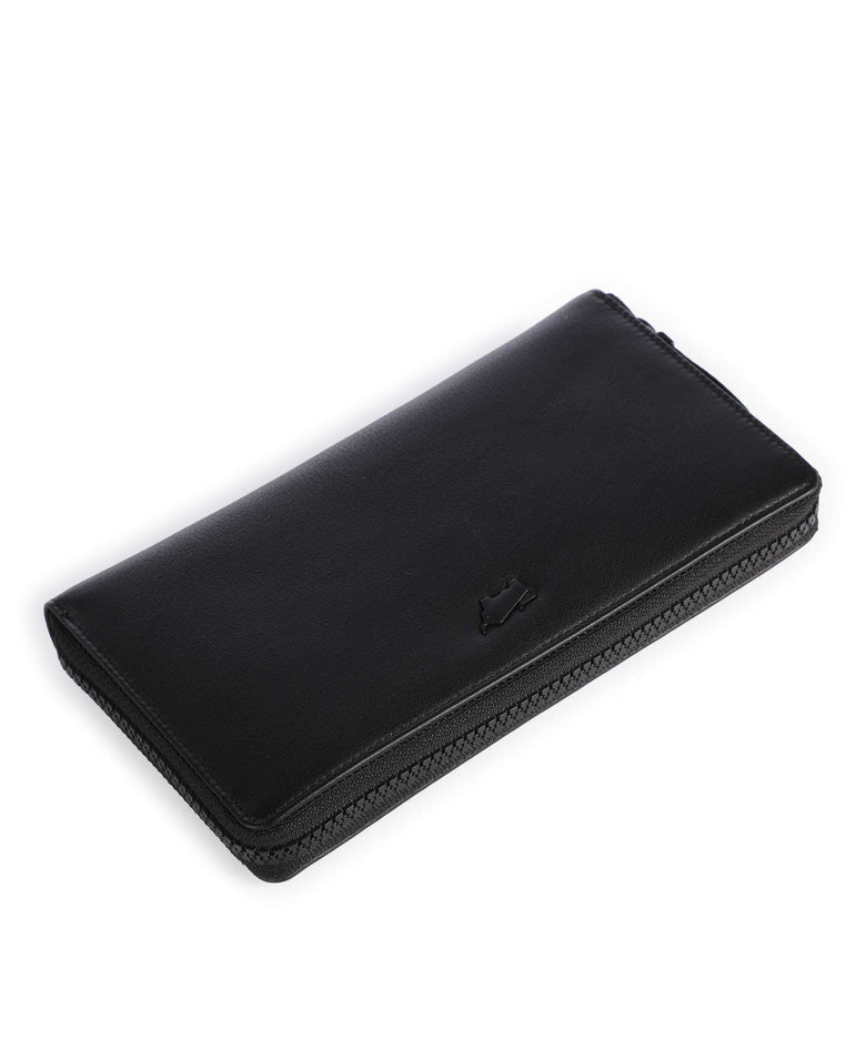Braun Büffel Capri Wallet schwarz