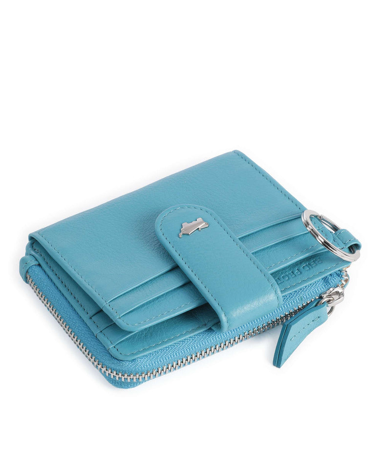Braun Büffel Joy RFID Credit card holder türkis