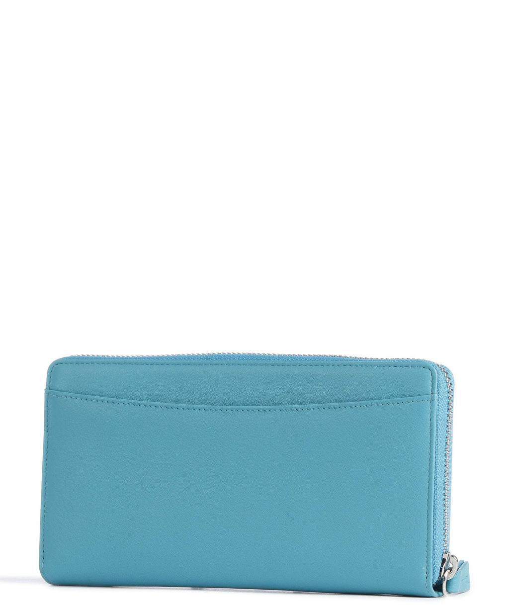 Braun Büffel Joy RFID Wallet türkis