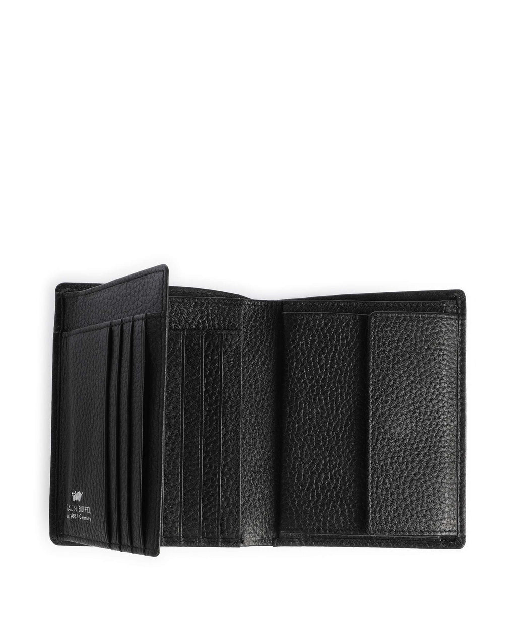 Braun Büffel Theo RFID Wallet schwarz