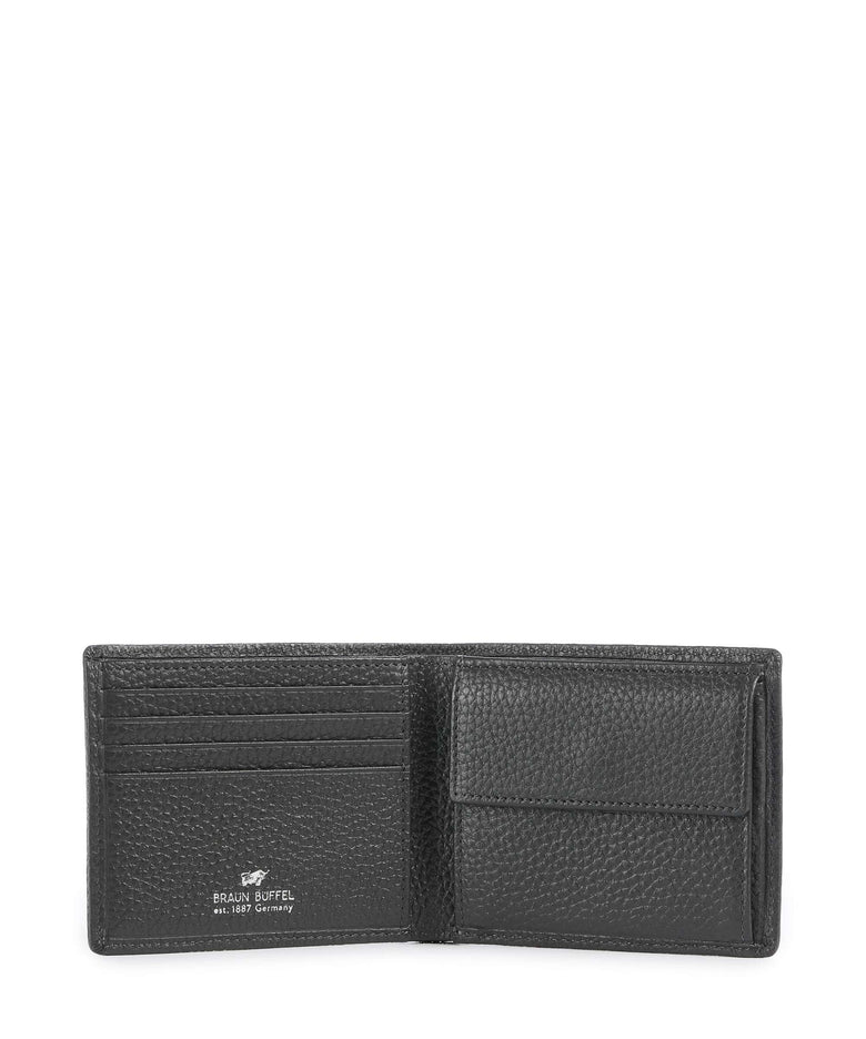 Braun Büffel Theo RFID Wallet dark grey