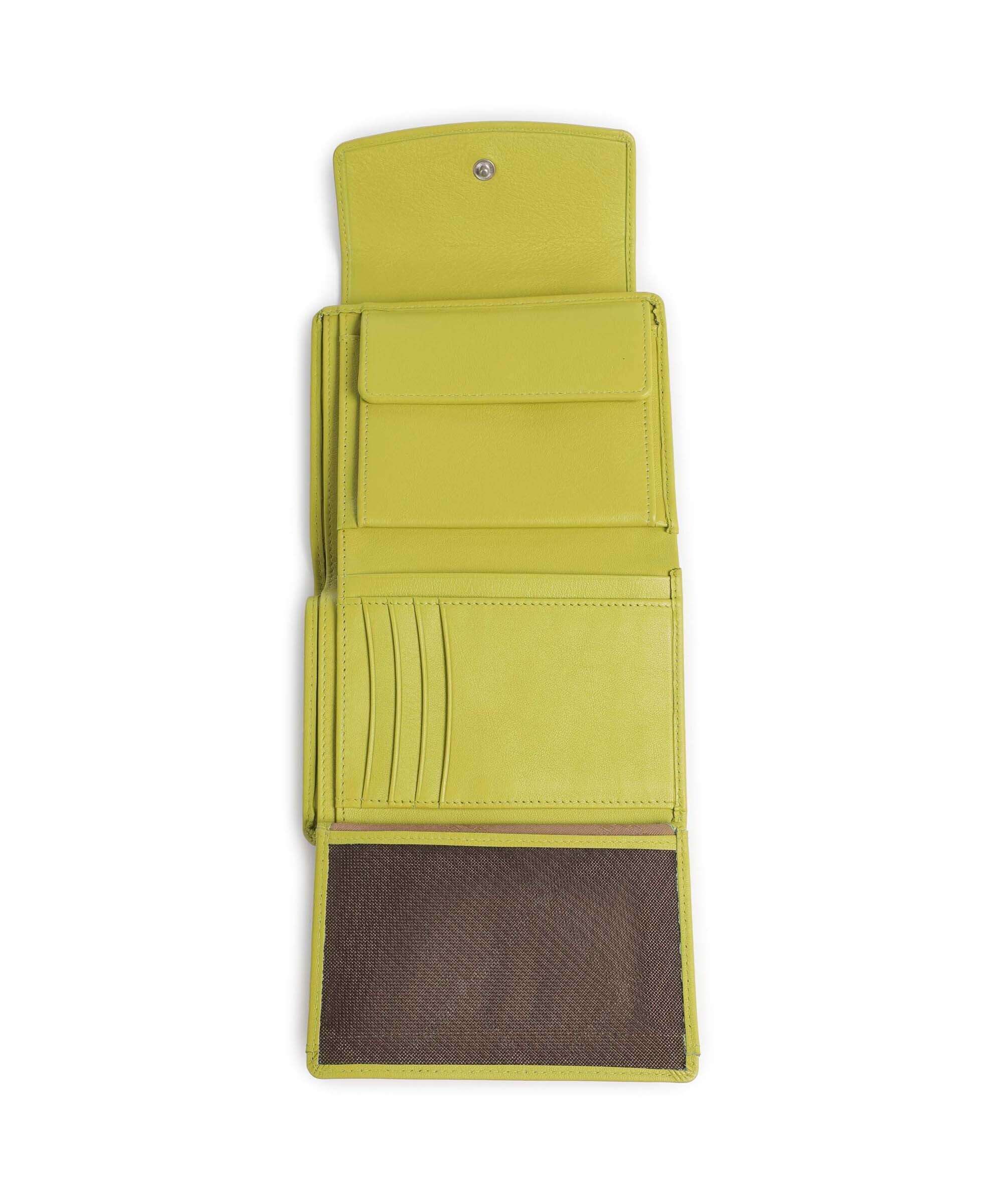 Braun Büffel Joy RFID Wallet lemongrass