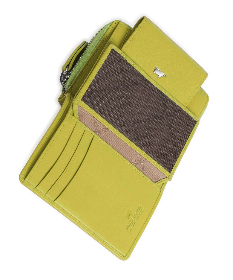 Braun Büffel Joy Wallet lemongrass