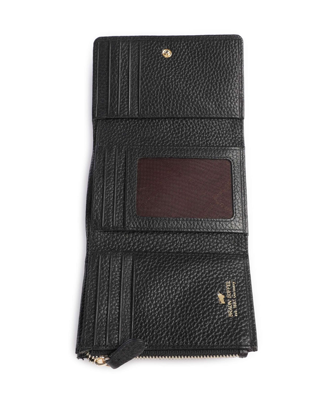 Braun Büffel Asti Wallet schwarz