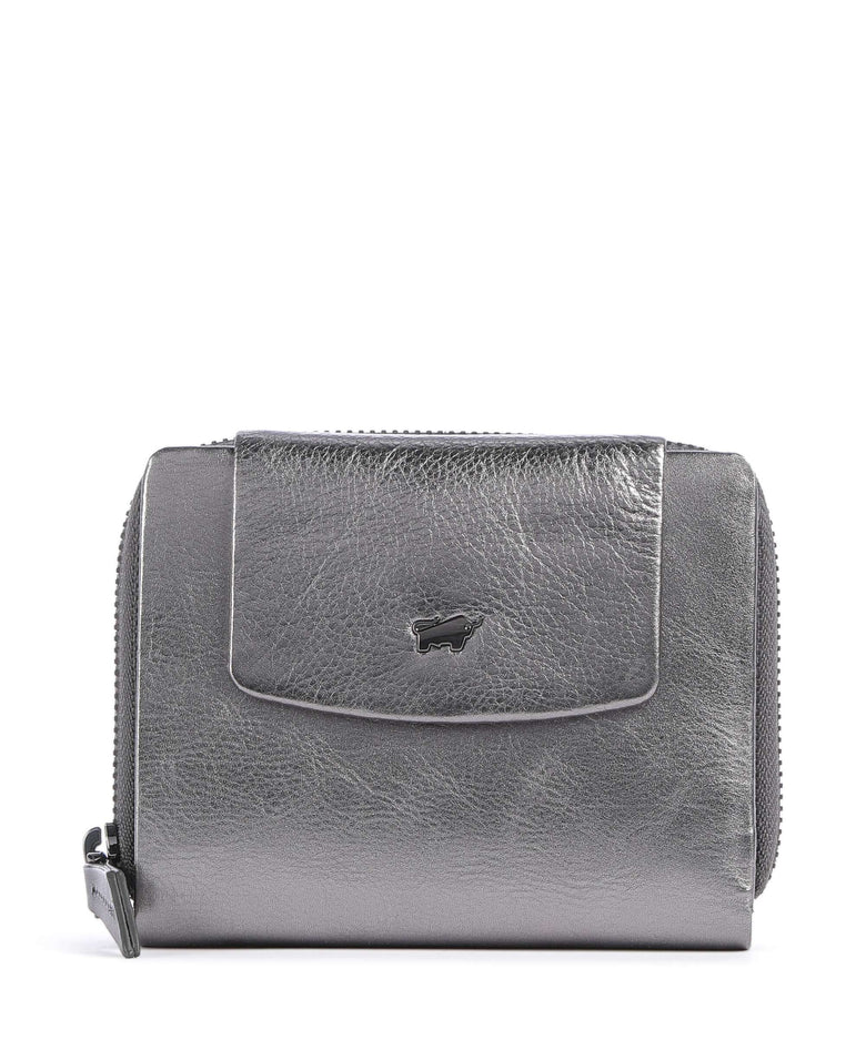 Braun Büffel Ruby Wallet silver