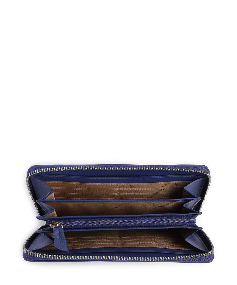 Braun Büffel Joy Wallet indigo violet