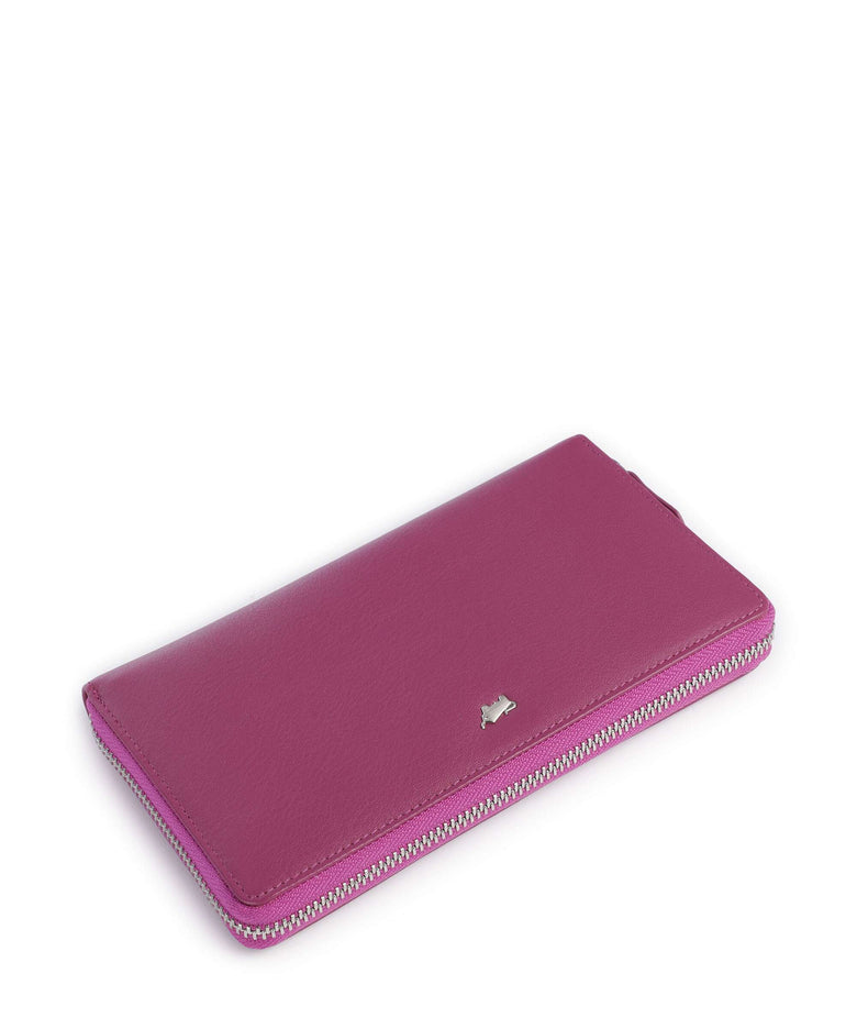 Braun Büffel Joy Wallet purple plum