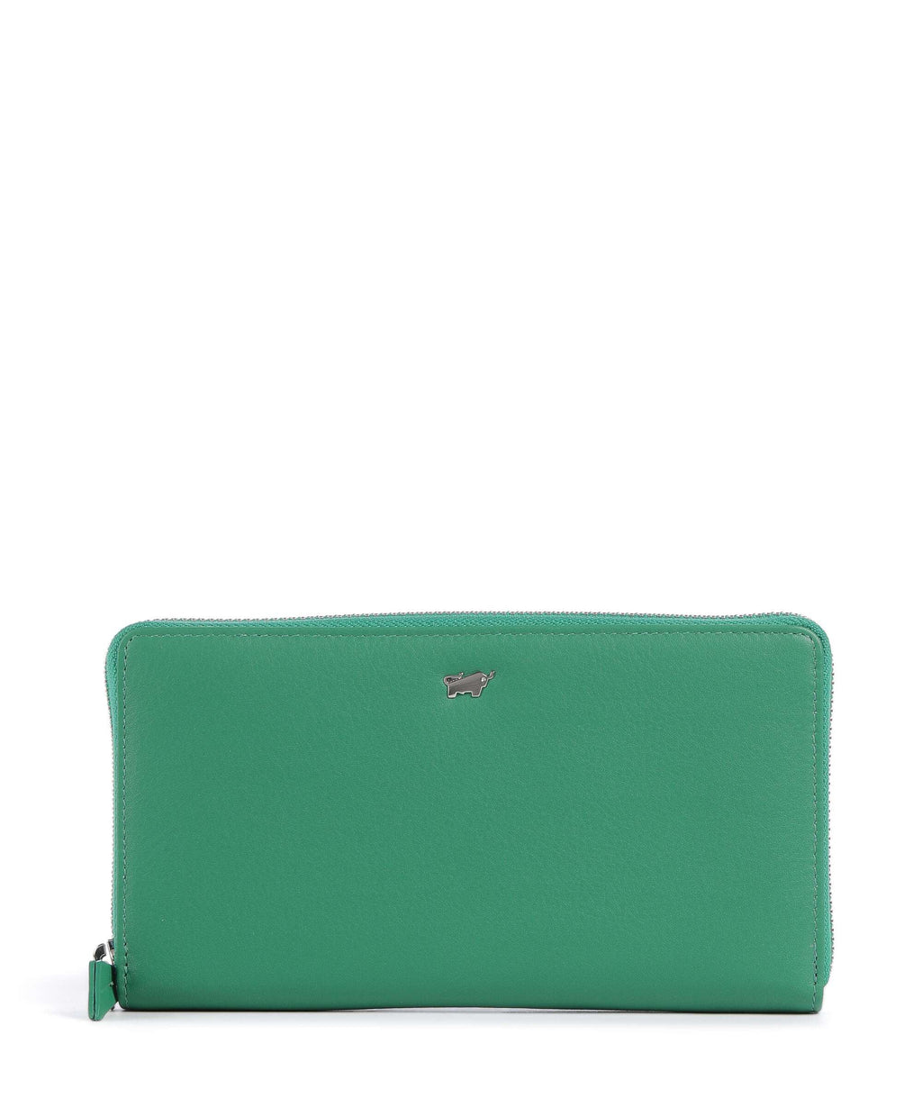 Braun Büffel Joy Wallet fern green
