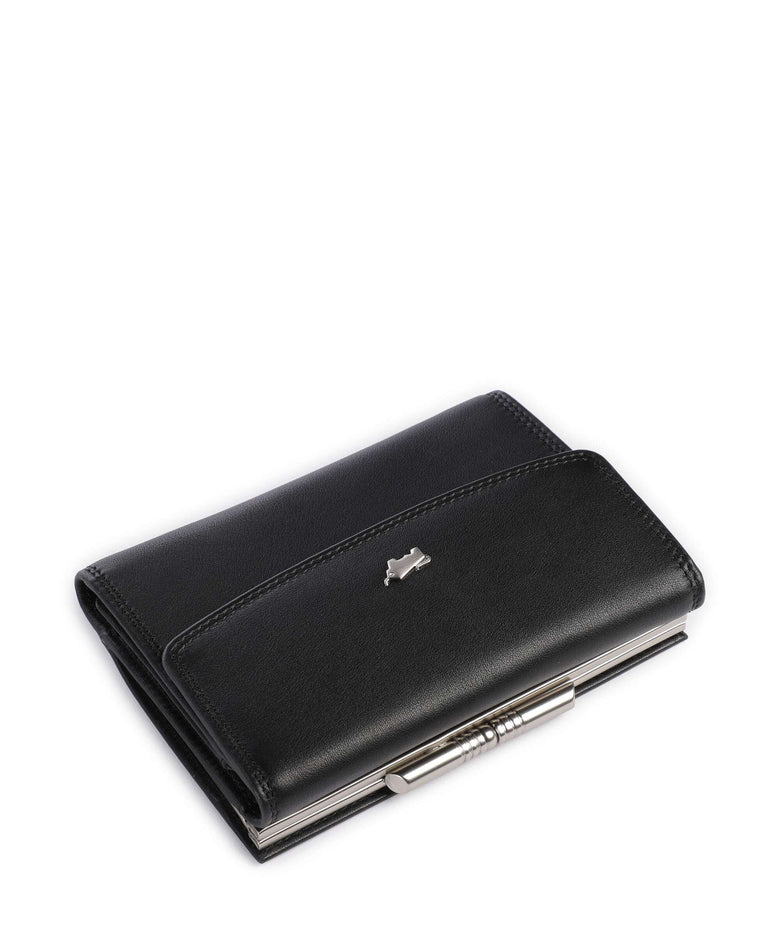 Braun Büffel Golf RFID Wallet schwarz