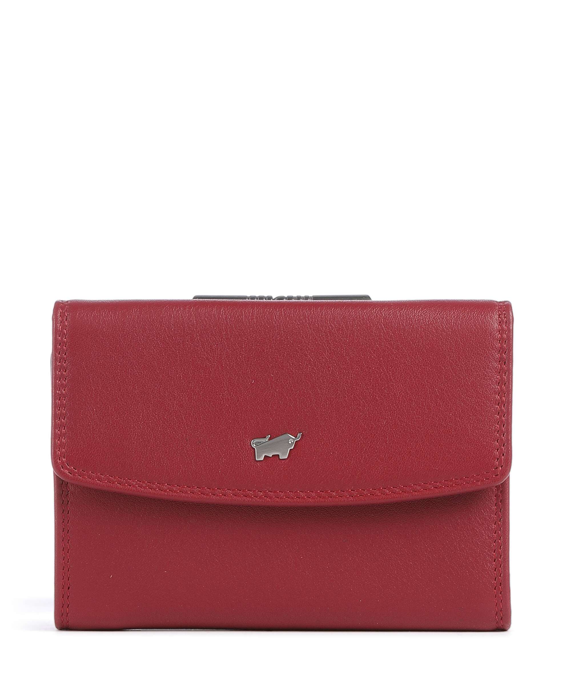 Braun Büffel Golf Wallet rot