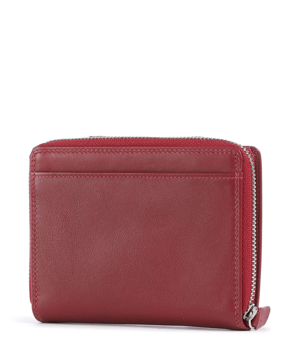 Braun Büffel Golf Wallet rot