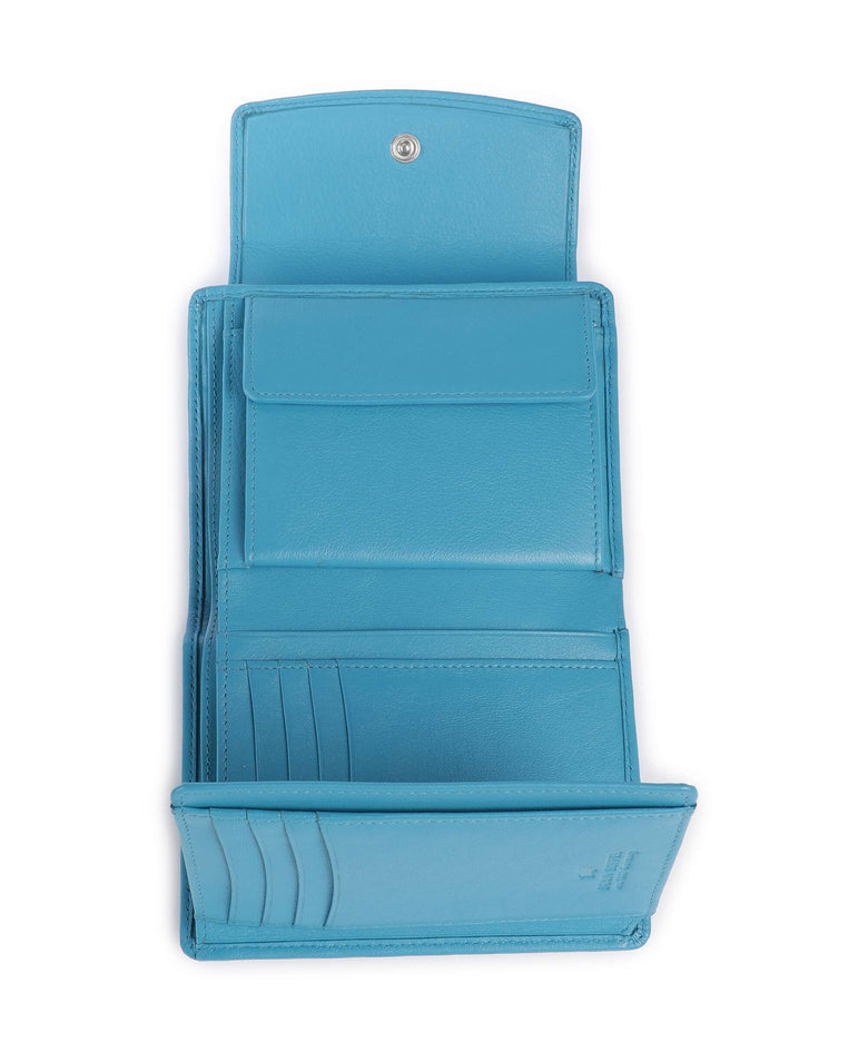 Braun Büffel Joy Wallet indigo blue