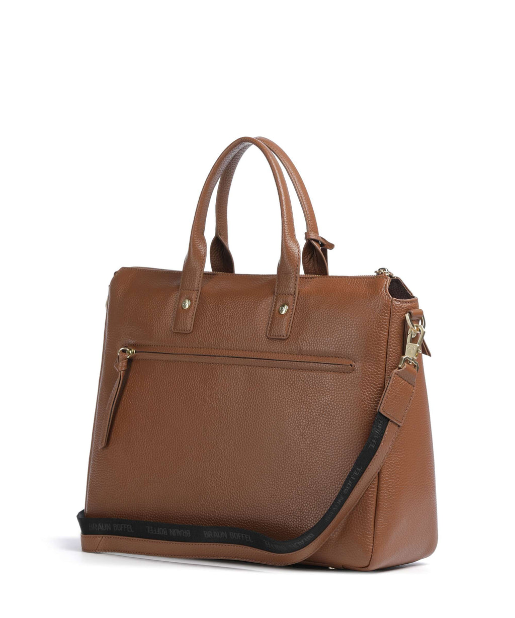 Braun Büffel Hanna Briefcase saddle brown