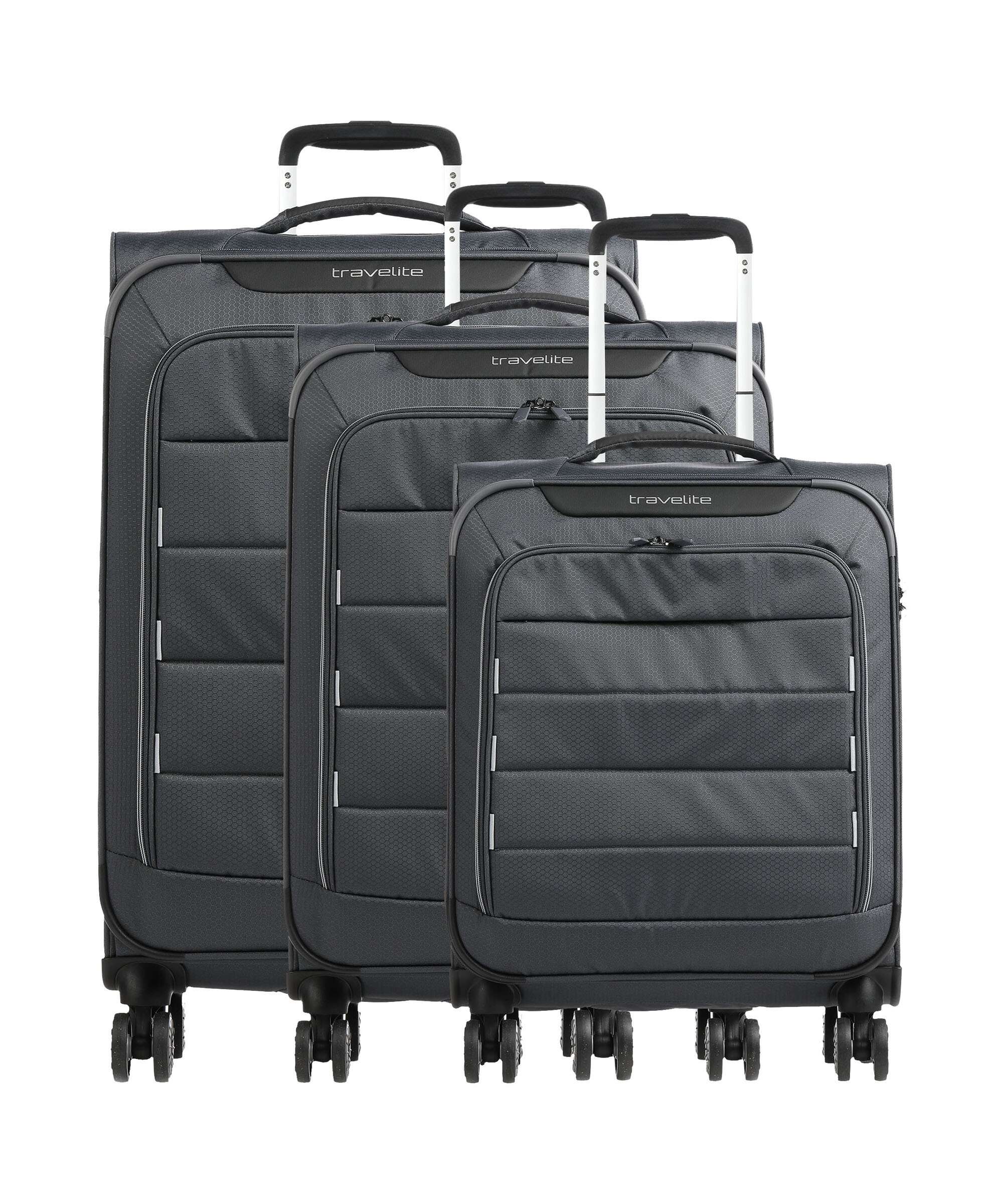 Travelite Skaii Suitcase set (4 wheels) gipfelgrau