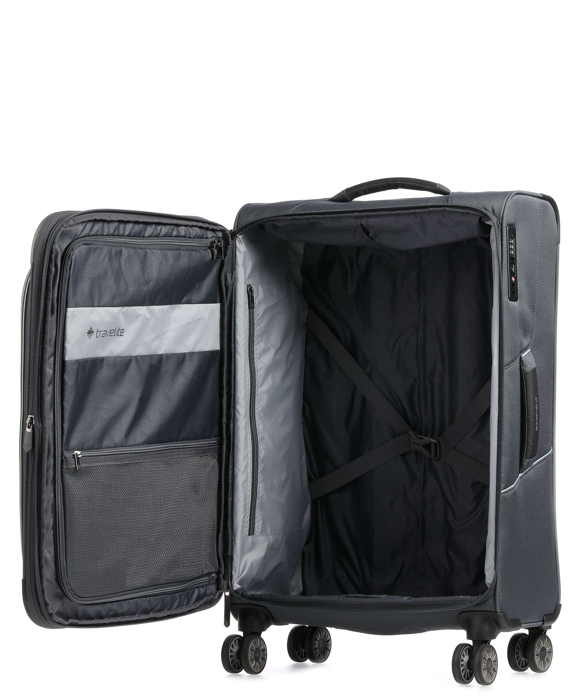 Travelite Skaii Spinner (4 wheels) gipfelgrau