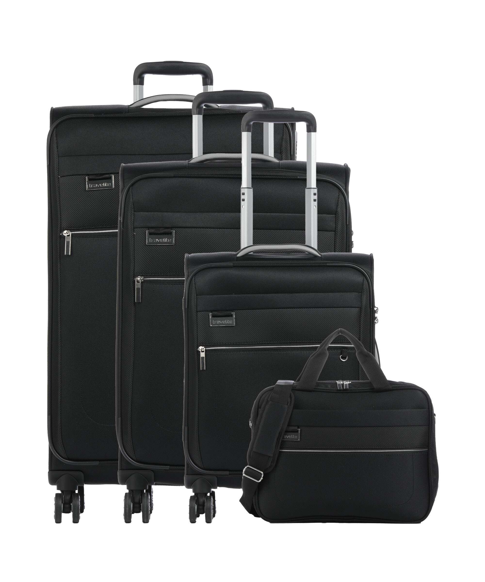 Travelite Miigo Suitcase set (4 wheels) nachtschwarz