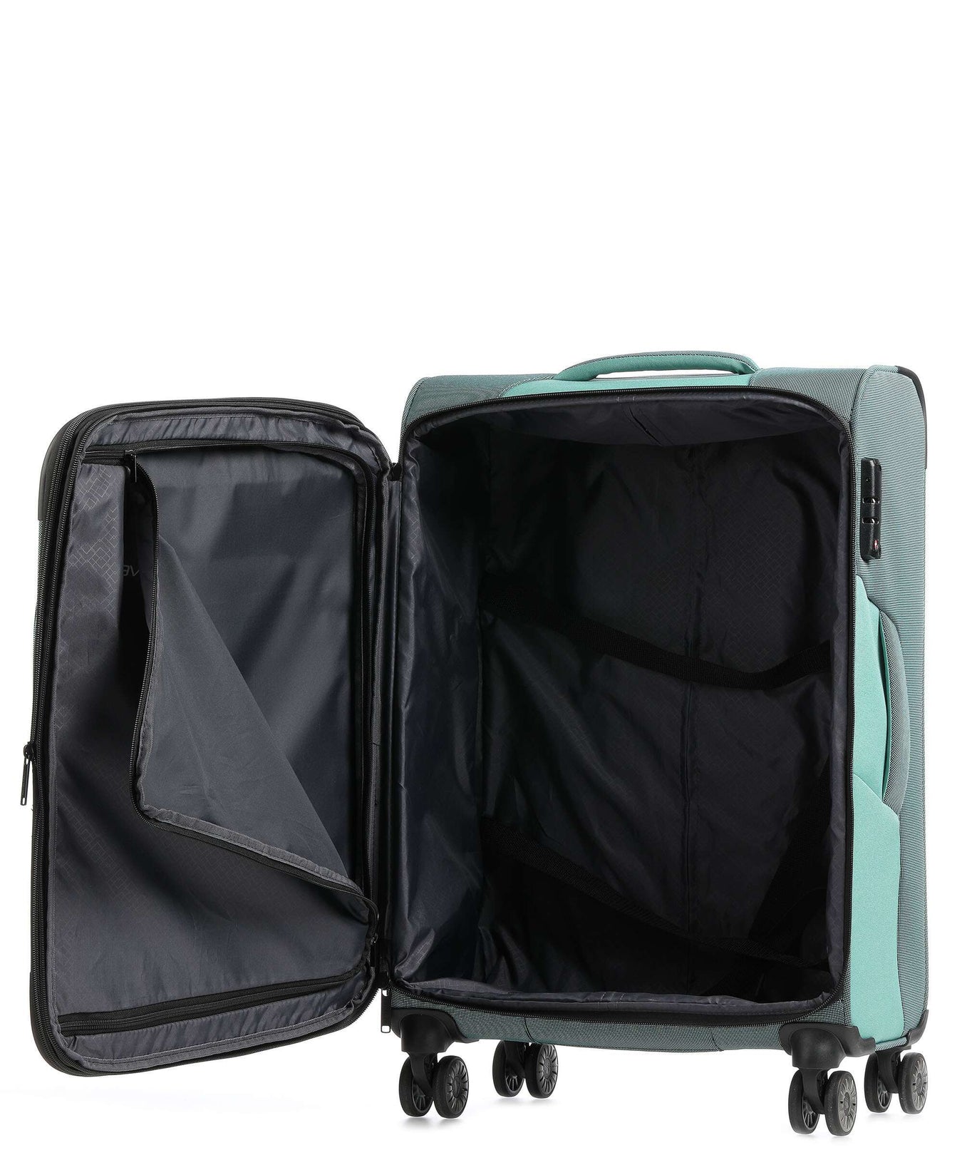 Travelite Viia Suitcase set (4 wheels) eukalyptus