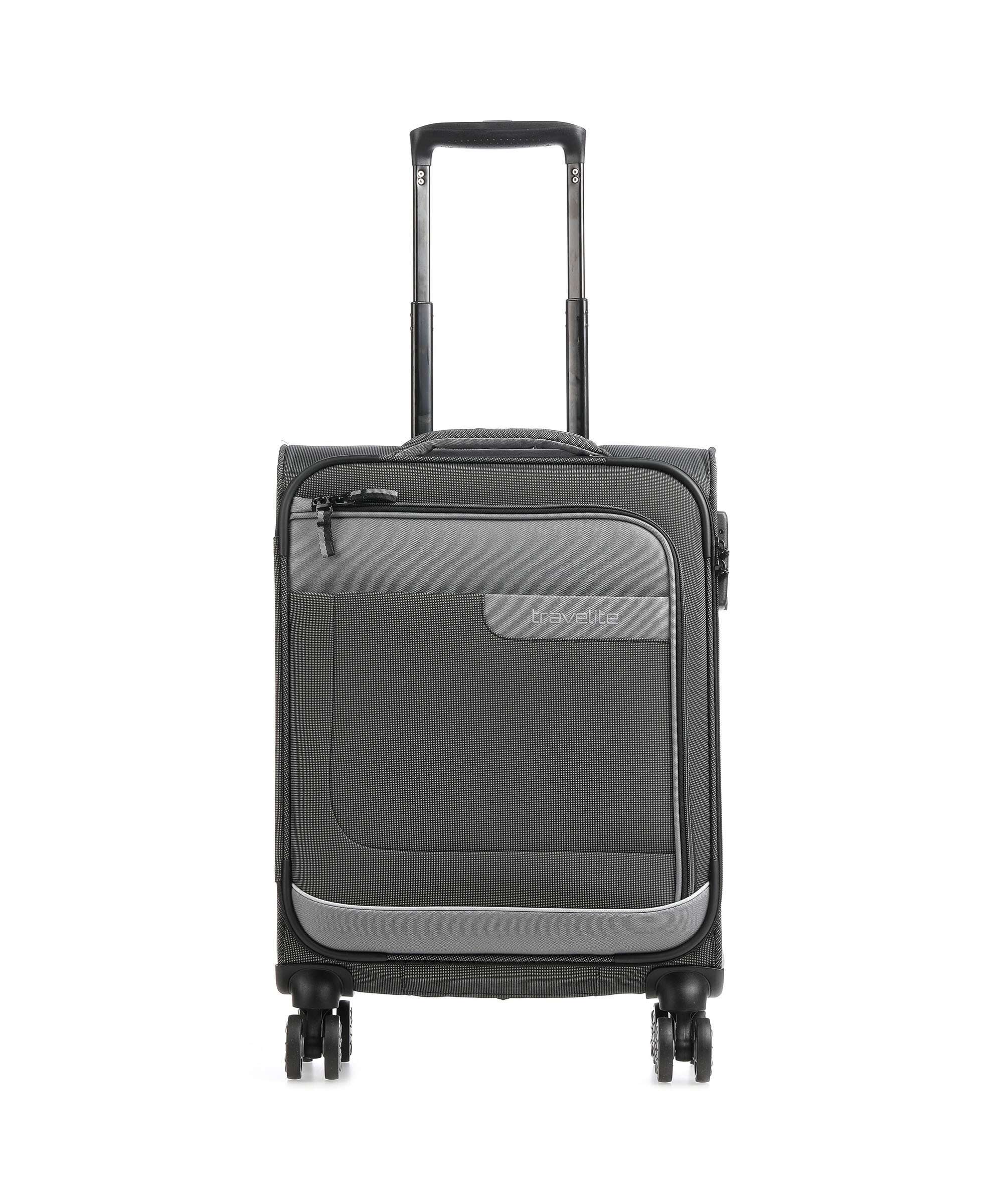Travelite Viia Spinner (4 wheels) schiefer