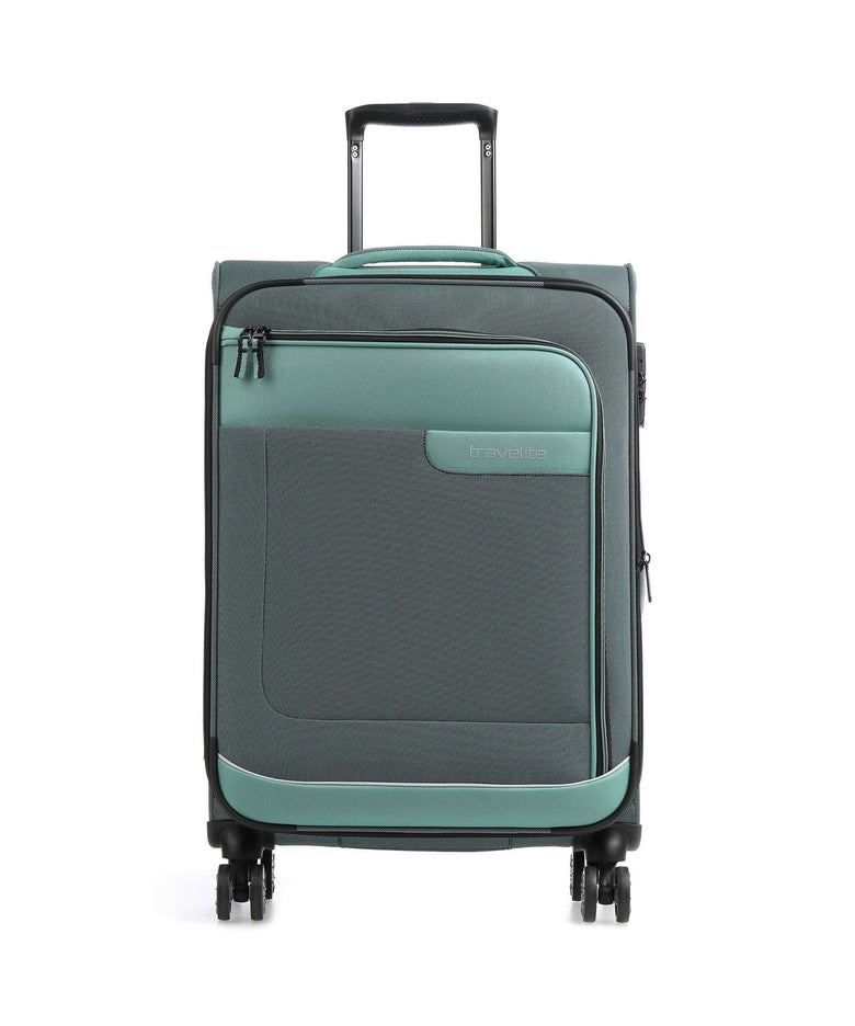 Travelite Viia Spinner (4 wheels) eukalyptus