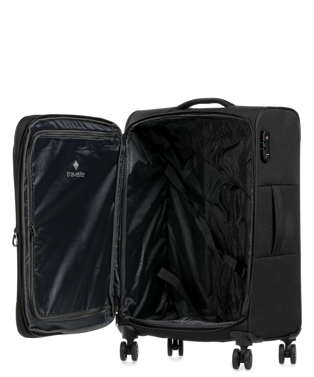 Travelite Chios Suitcase set (4 wheels) schwarz