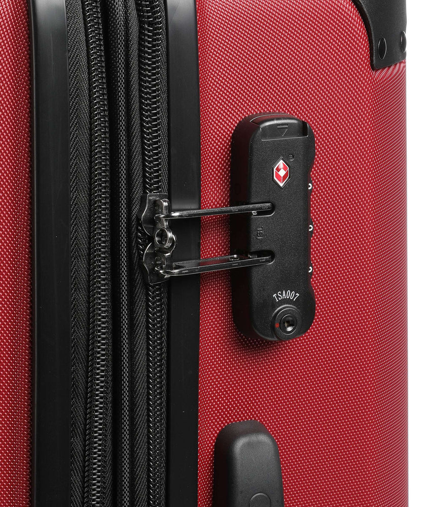 Travelite City Suitcase set (4 wheels) rot