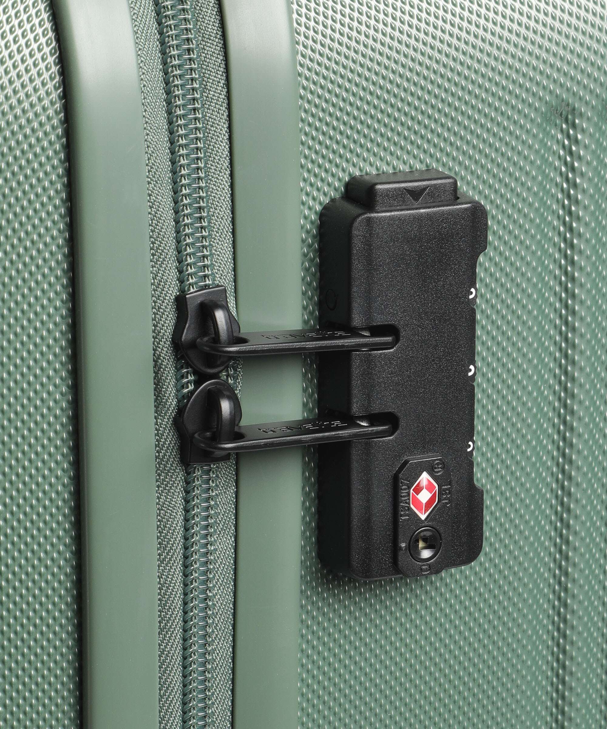 Travelite Bali Suitcase set (4 wheels) grün