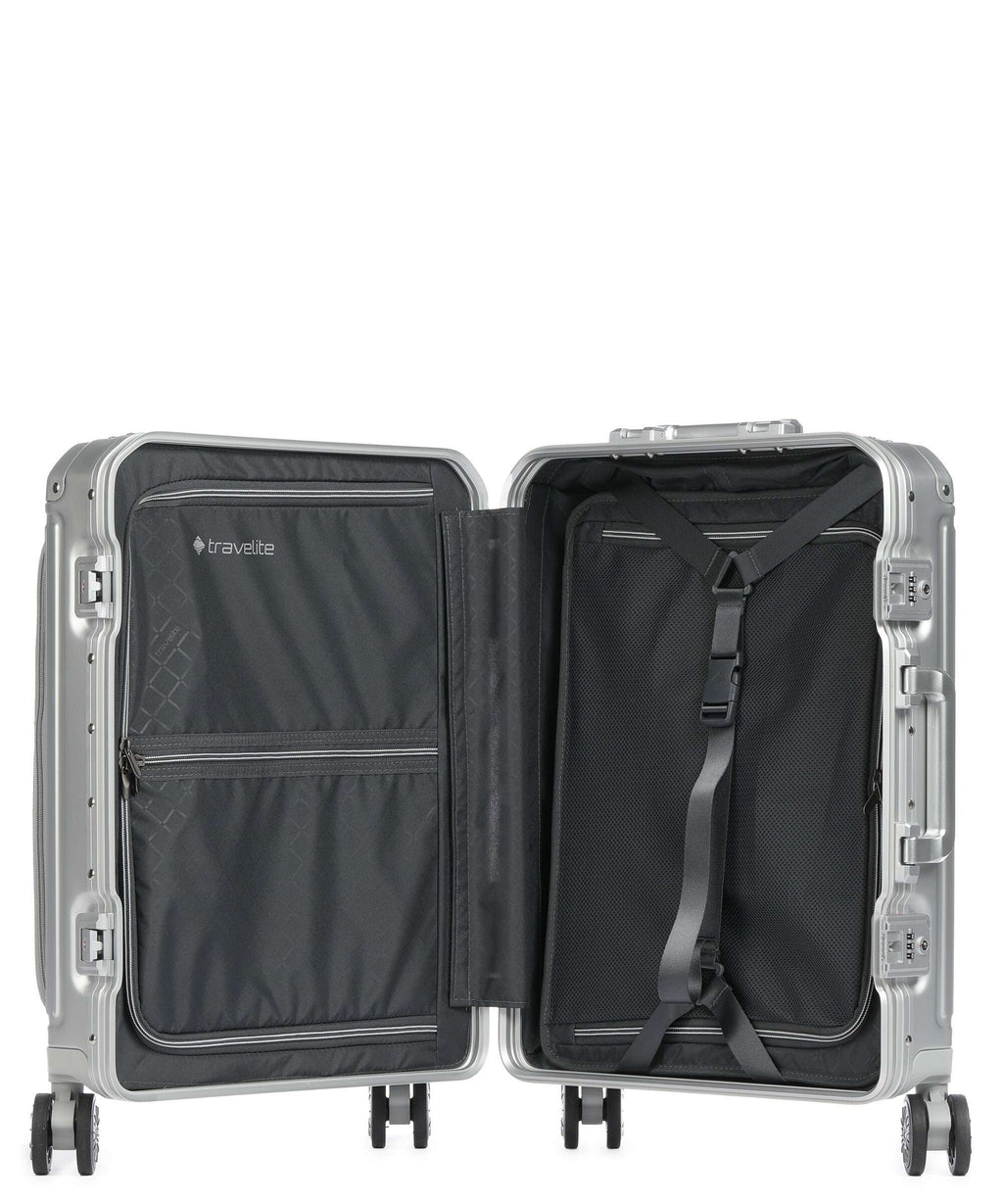 Travelite Next Spinner (4 wheels) silber