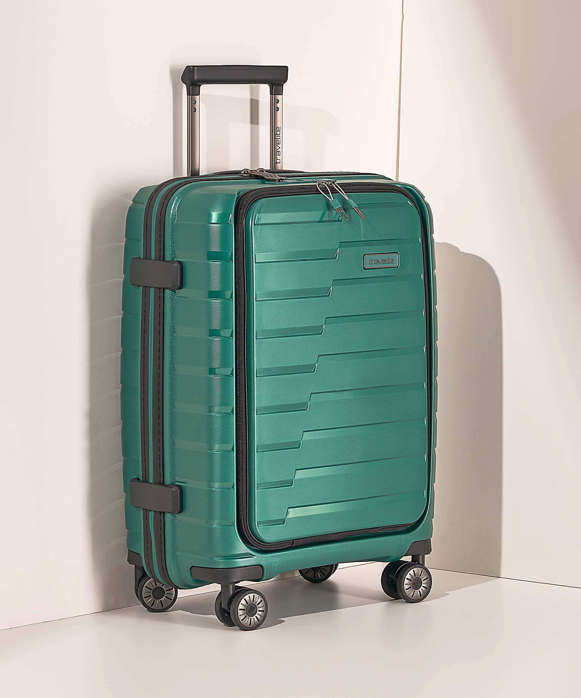 Travelite Air Base Spinner (4 wheels) smaragd