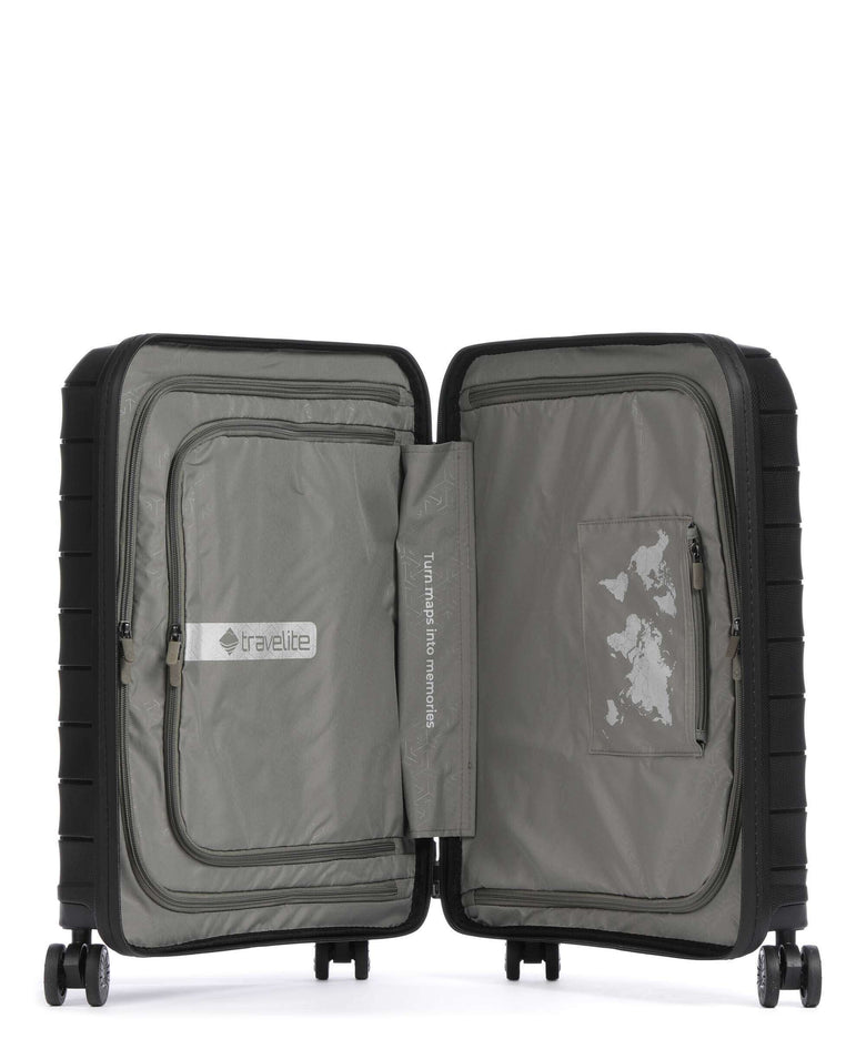 Travelite Mooby Spinner (4 wheels) schwarz