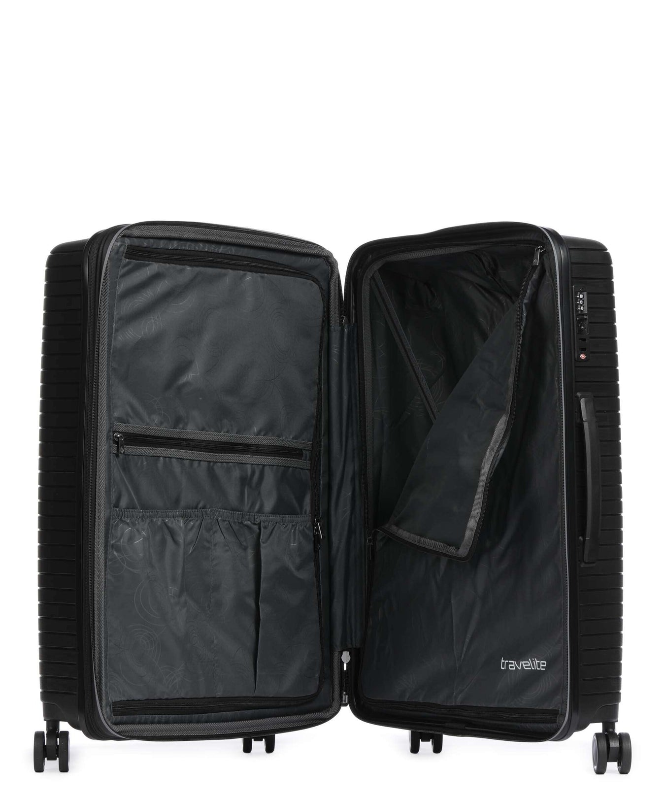 Travelite Orbita Suitcase set (4 wheels) schwarz