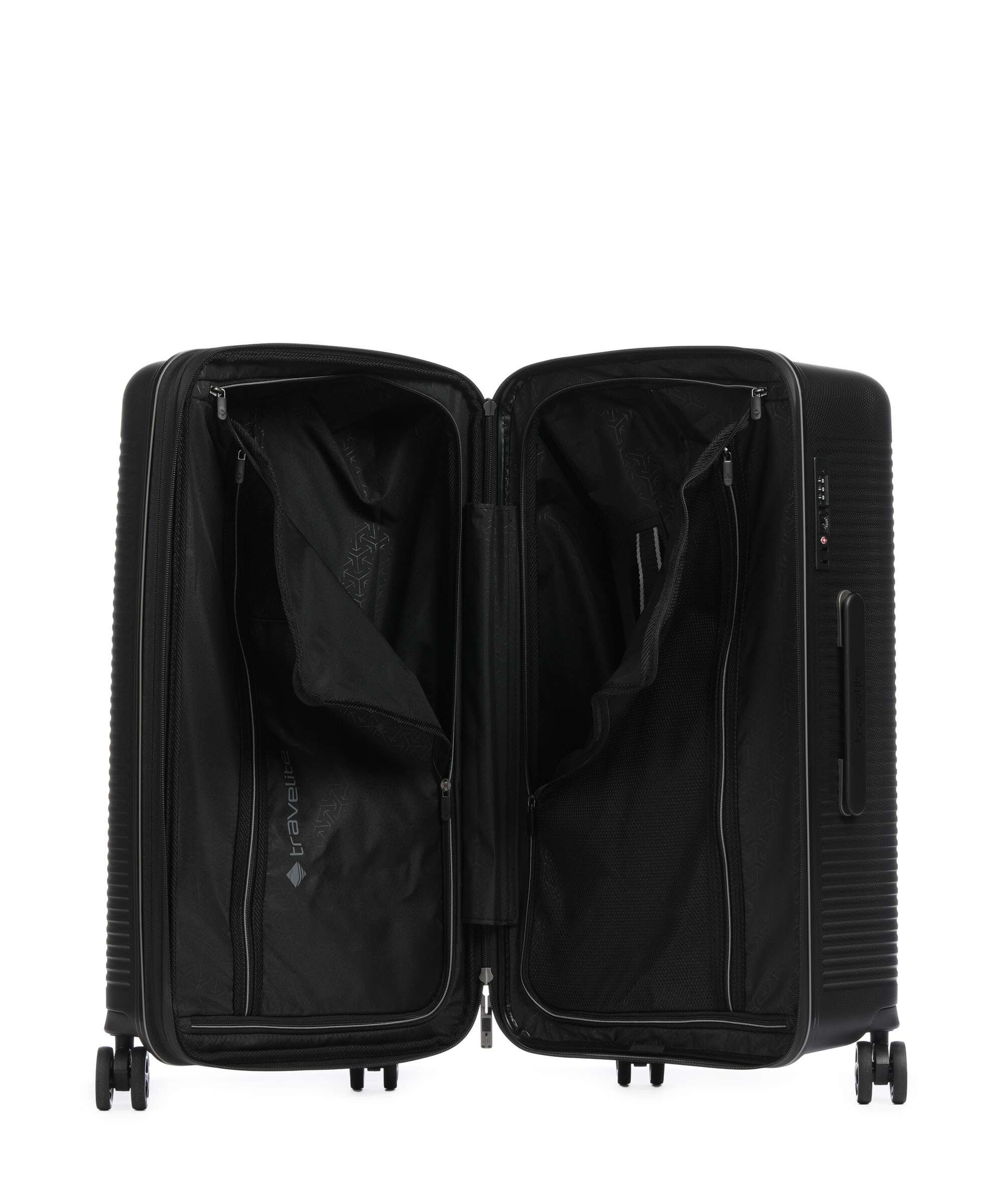 Travelite Roomer Suitcase set (4 wheels) schwarz