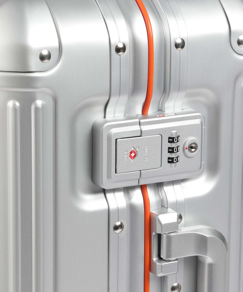 Travelite Next Spinner (4 wheels) silber orange