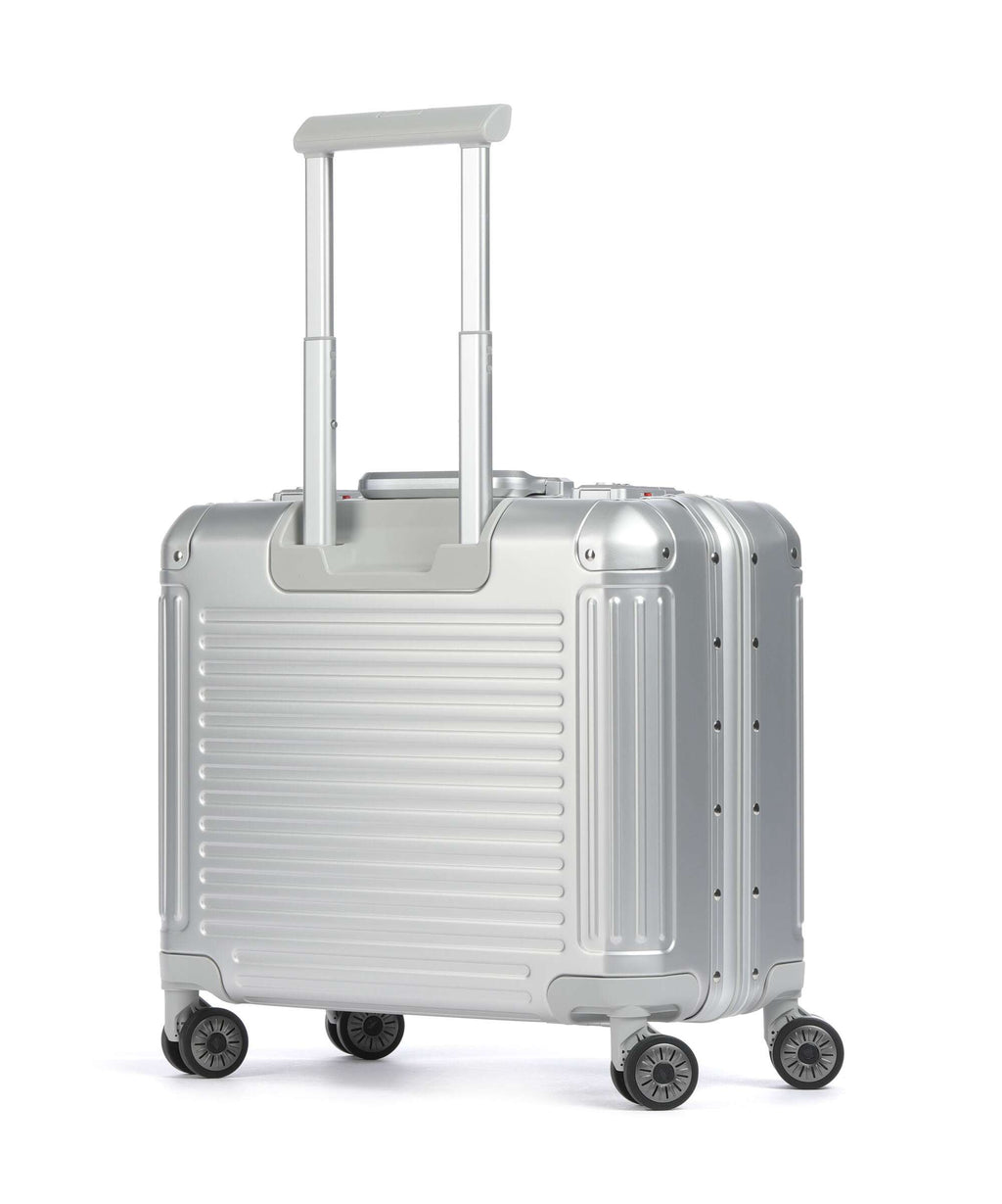 Travelite Next Rolling briefcase silber