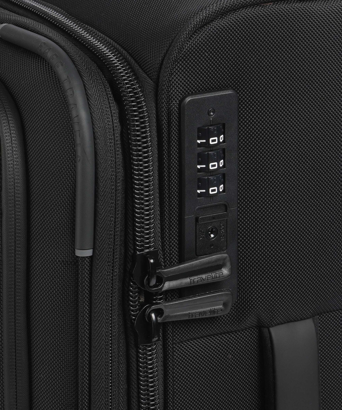 Travelite Crosslite Spinner (4 wheels) schwarz