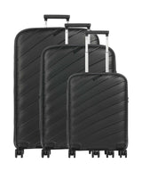 Travelite Burano Suitcase set (4 wheels) black