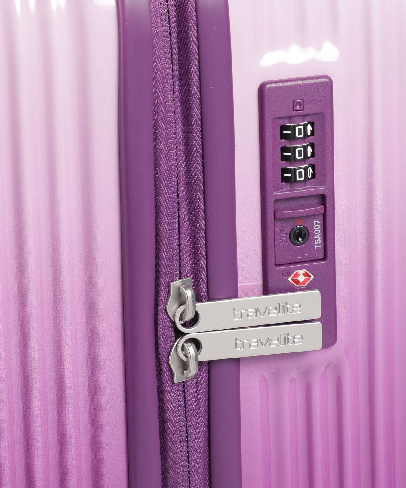 Travelite Lascana Edition Spinner (4 wheels) purple degrade