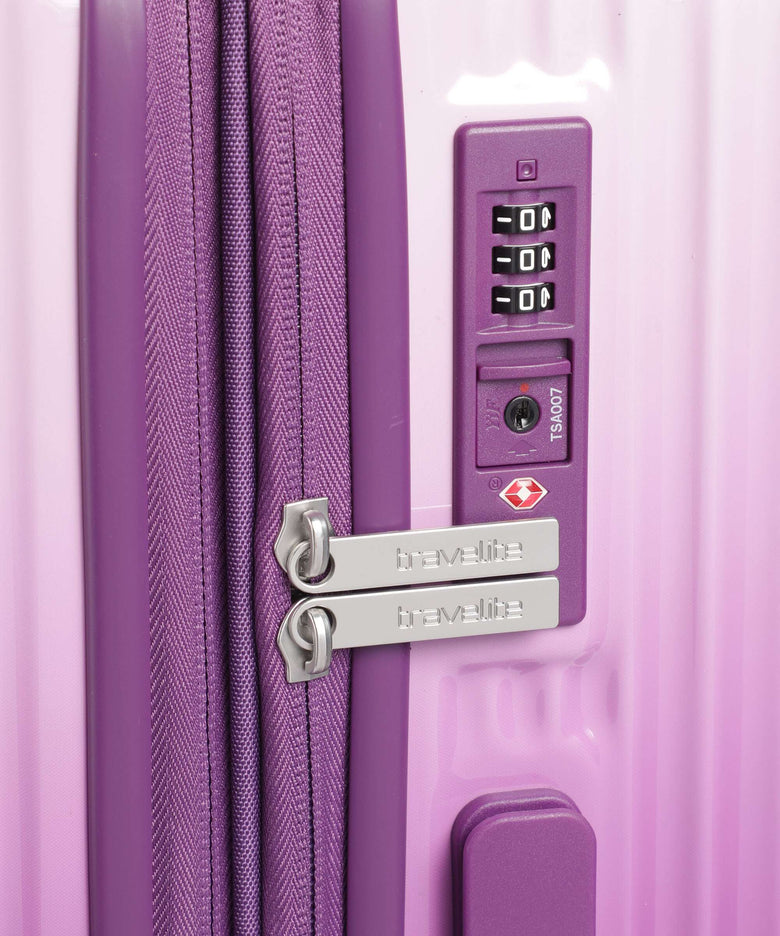 Travelite Lascana Edition Spinner (4 wheels) purple degrade