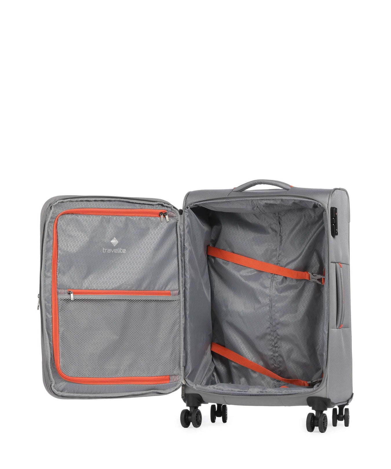 Travelite Umbria Spinner (4 wheels) smoky gray