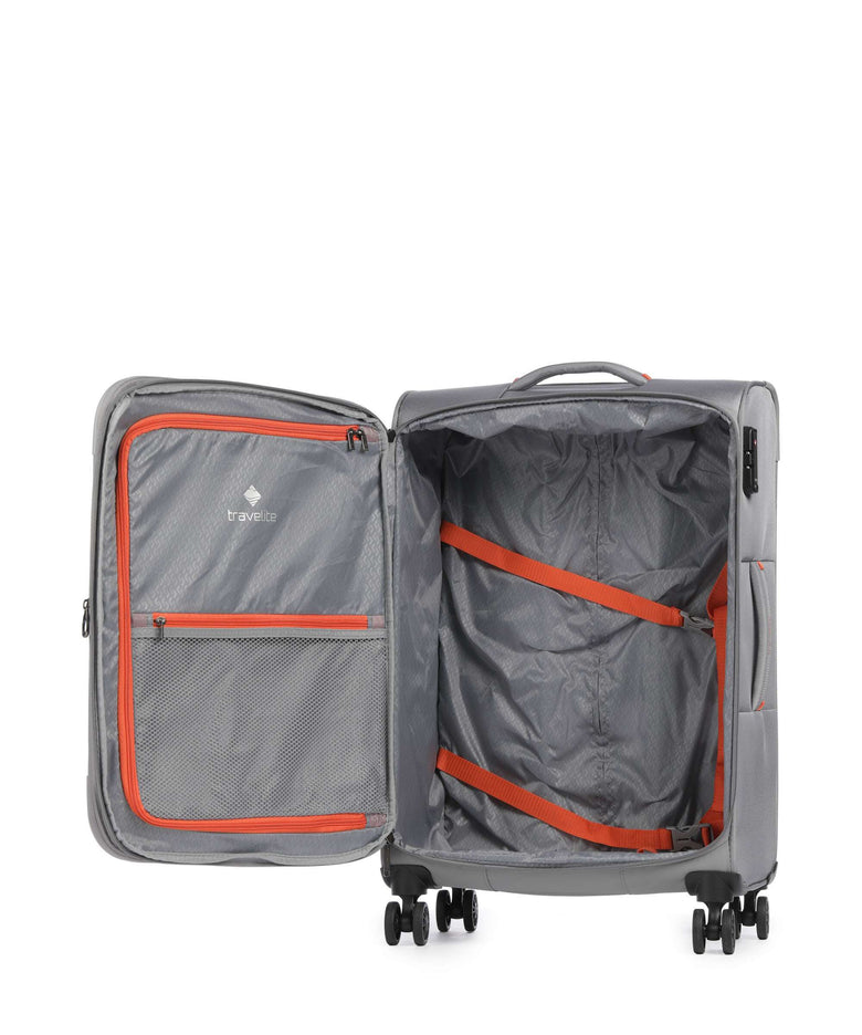 Travelite Umbria Suitcase set (4 wheels) smoky gray