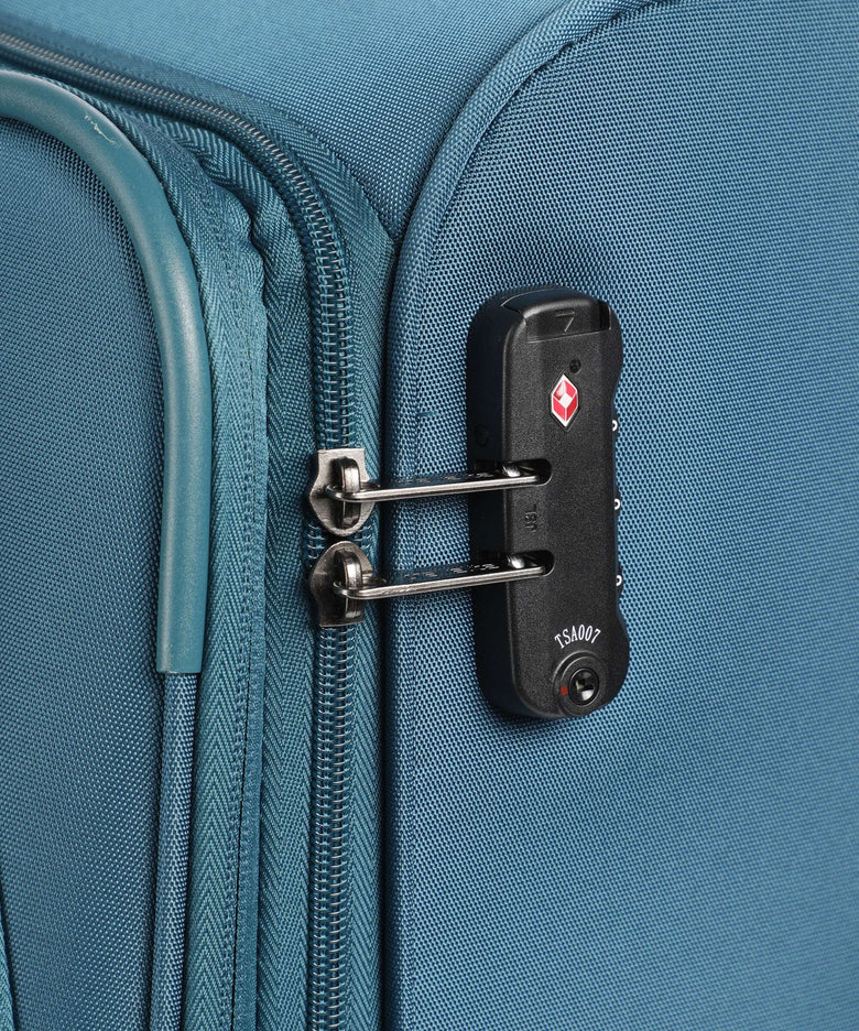 Travelite Umbria Suitcase set (4 wheels) petrol