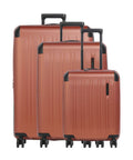 Travelite Dynamiic Suitcase set (4 wheels) kupfer