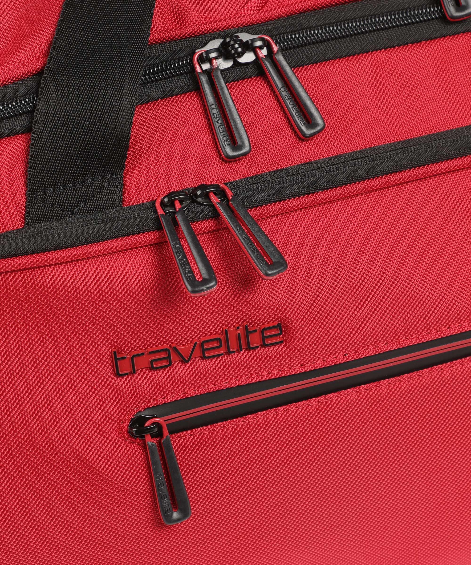 Travelite Crosslite Travel bag with wheels red